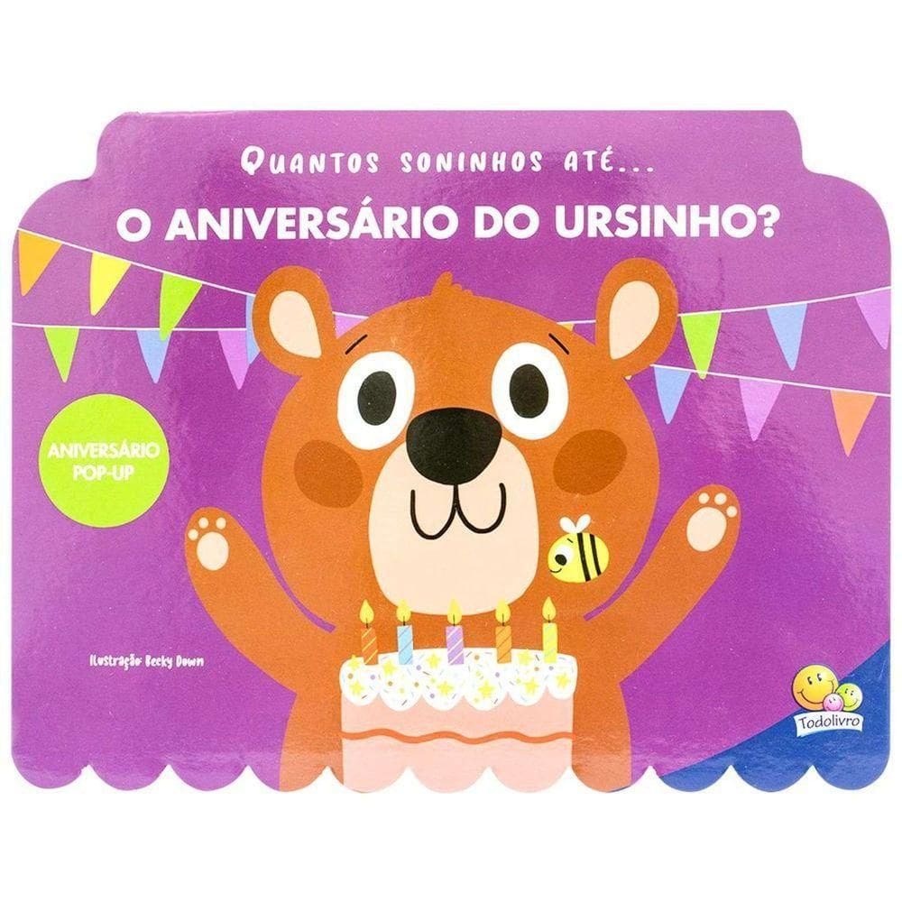 Livro Pop-up O Aniversário Do Ursinho