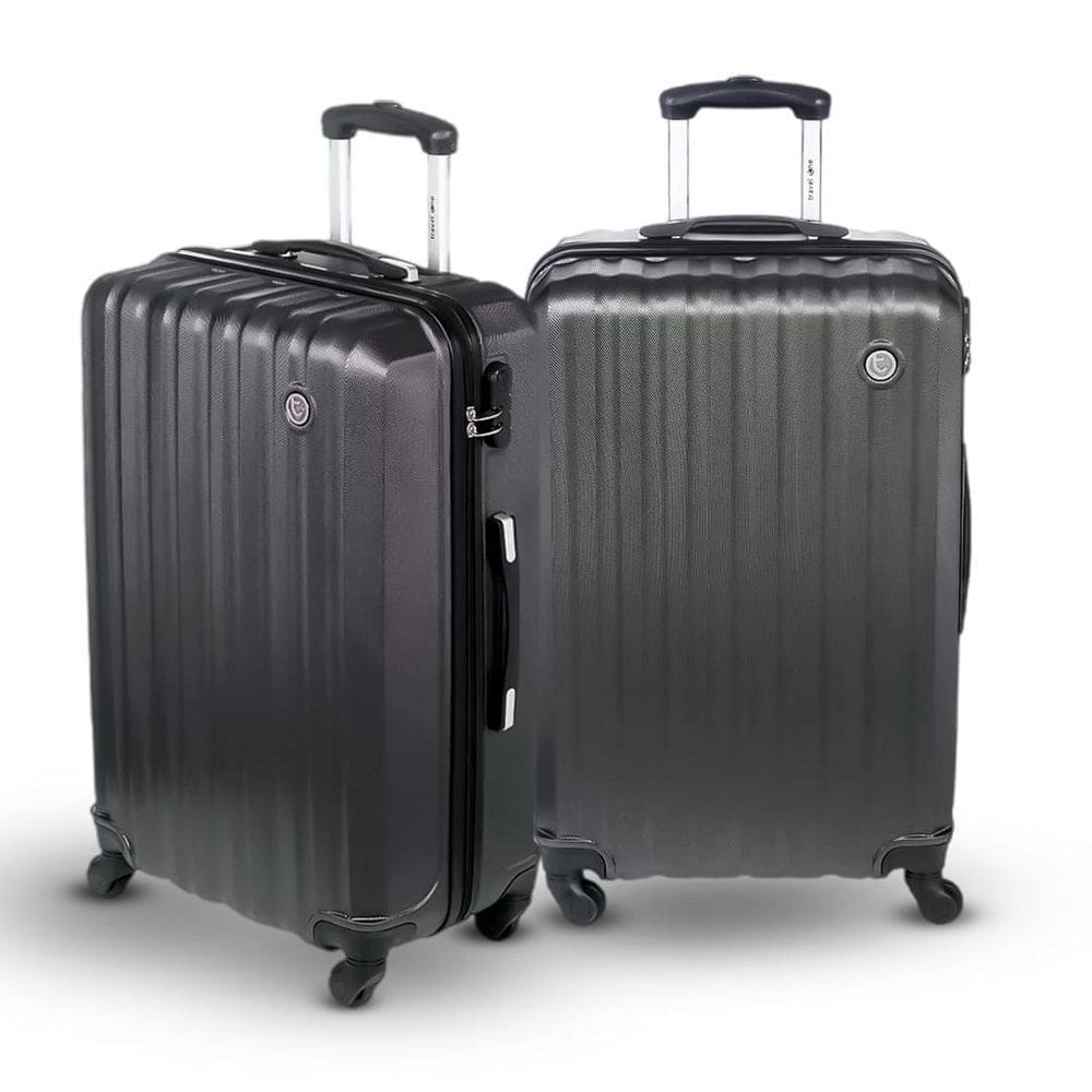 Duas Malas Médias 23Kg 61X40X24Cm Com Cadeado Super Garantia