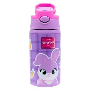 Garrafa Térmica De Aluminio 500Ml Coelho Roxo Luxcel