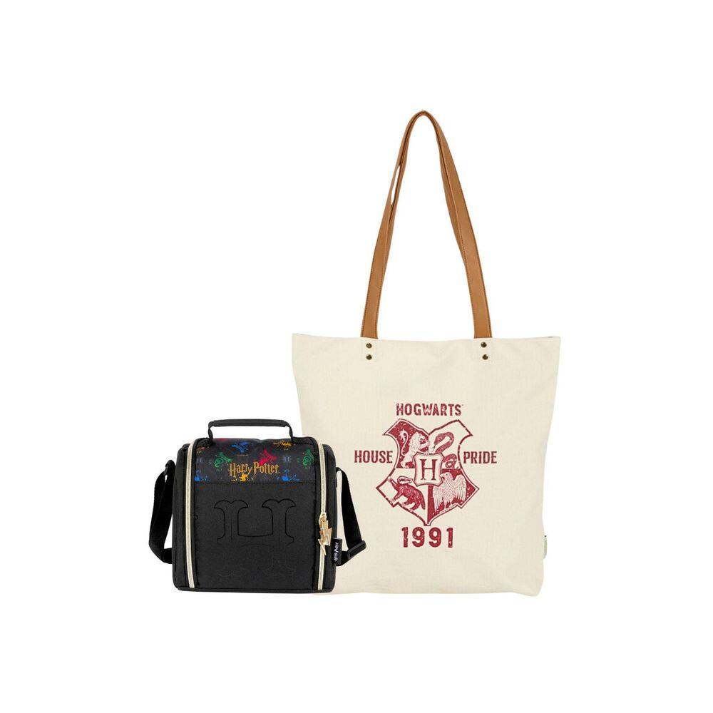 Kit  Lancheira Térmica + Ecobag Harry Potter