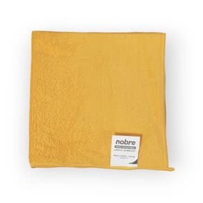 Pano De Microfibra 40X40Cm 1Un Amarelo Slim - Nobre
