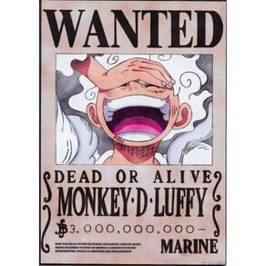 Quadro Dead Or Alive Marine Monkey D. Luffy-No