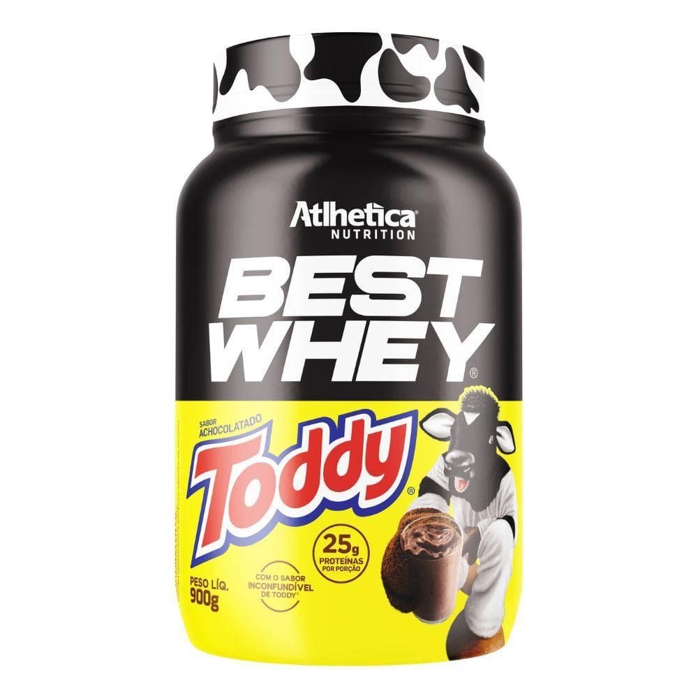 Best Whey Proteina Isolado Hidrolisado Toddy 900G Atlhetica
