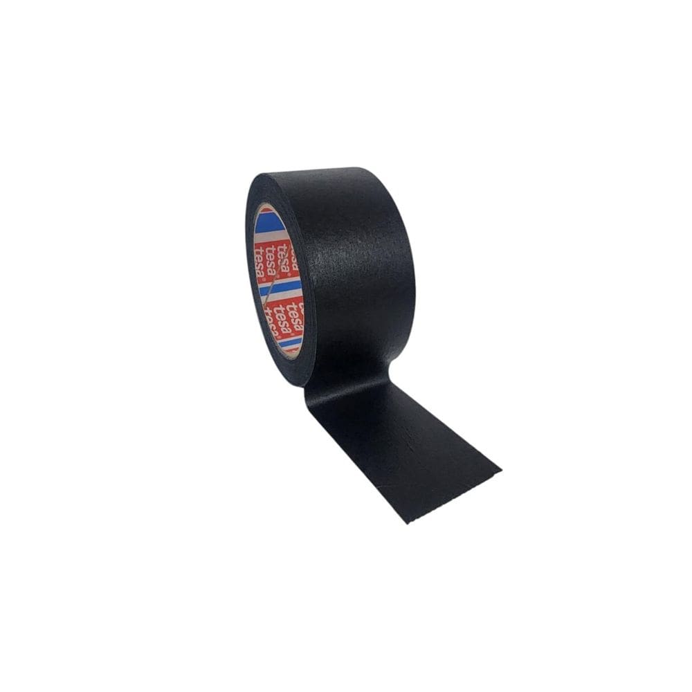 Fita Crepe Preta 4323 Profissional 50Mmx50M Tesa
