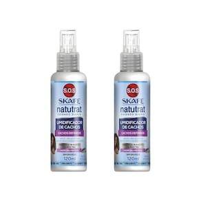 Umidificador De Cachos Skafe Natutrat Sos Cuid Dia 120Ml-2Un