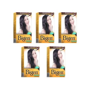 Coloraçao Bigen 88 Preto Azul Luminoso - Kit Com 5Un