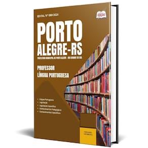 Apostila Prefeitura Porto Alegre Rs 2024 Professor Língua