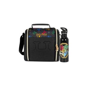 Kit Lancheira Térmica + Garrafa Harry Potter Premium Oficial