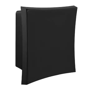 Acabamento Válvula De Descarga Flat Hydra Deca Docol Preto
