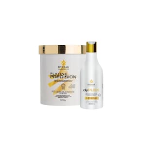 Kit Descoloração Profissional Pó Descolorante Branco E Plex