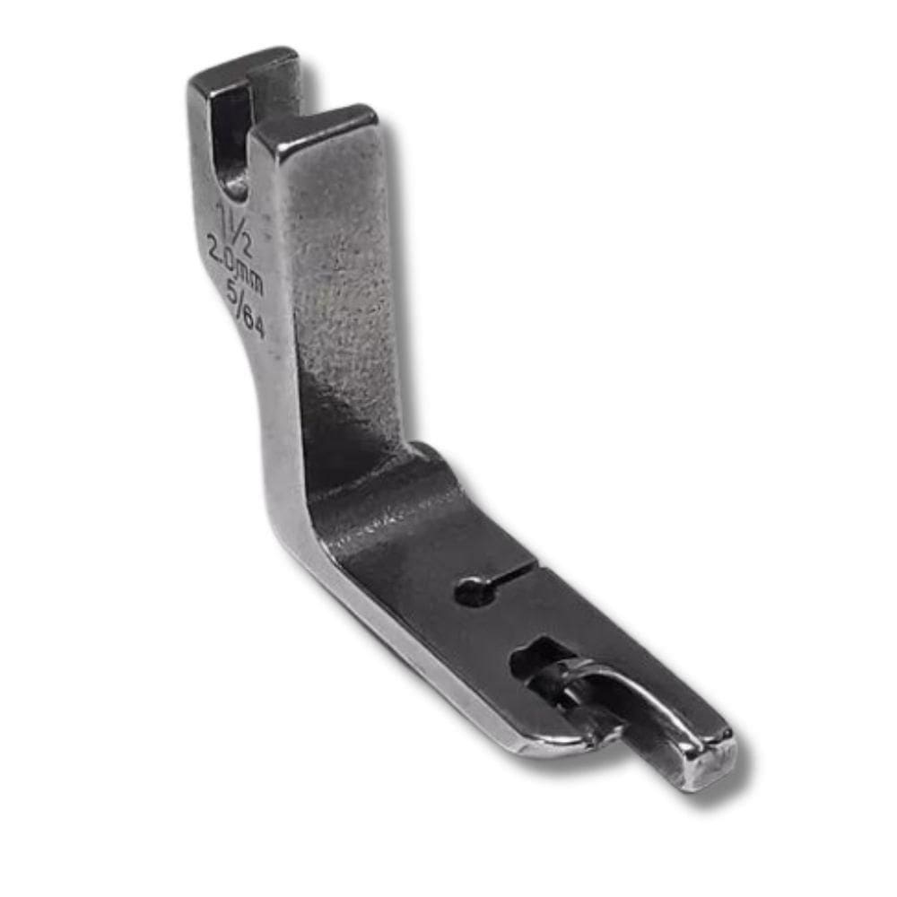 Pé Calcador Embanhador Bainha De Lenço Reta Industrial 5/64 - 2mm - Lot 1.1/2
