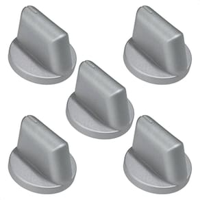 Kit 5 Manípulo Botão Fogão Cooktop Britânia 5 Bocas