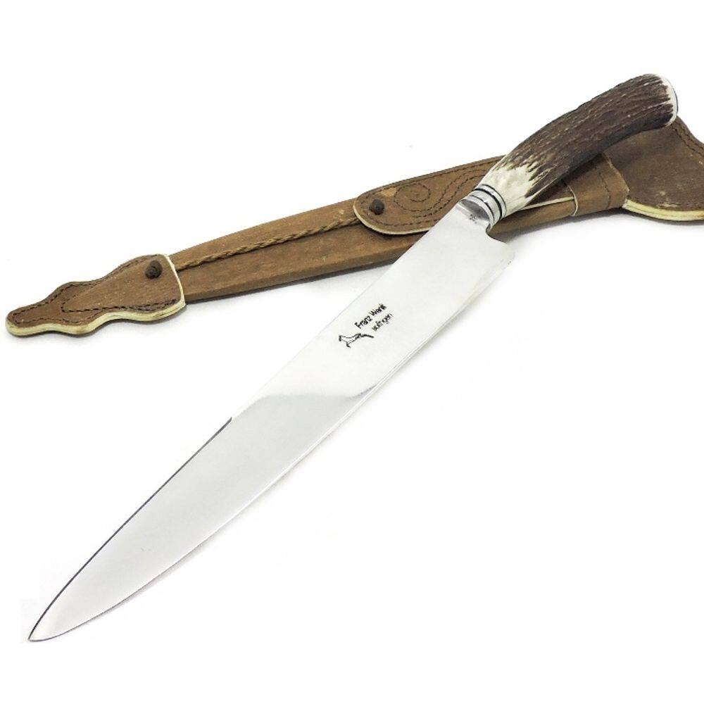 Faca Franz Wenk Solingen Aço Carbono 1075 - 10 pol.