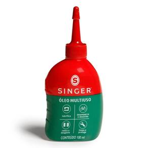 Óleo Lubrificante Singer 100ml Para Máquina De Costura Multiuso