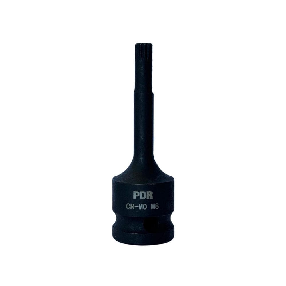 Soquete 1/2&quot; Multidentado M8 78mm PRO-12M8 PDR