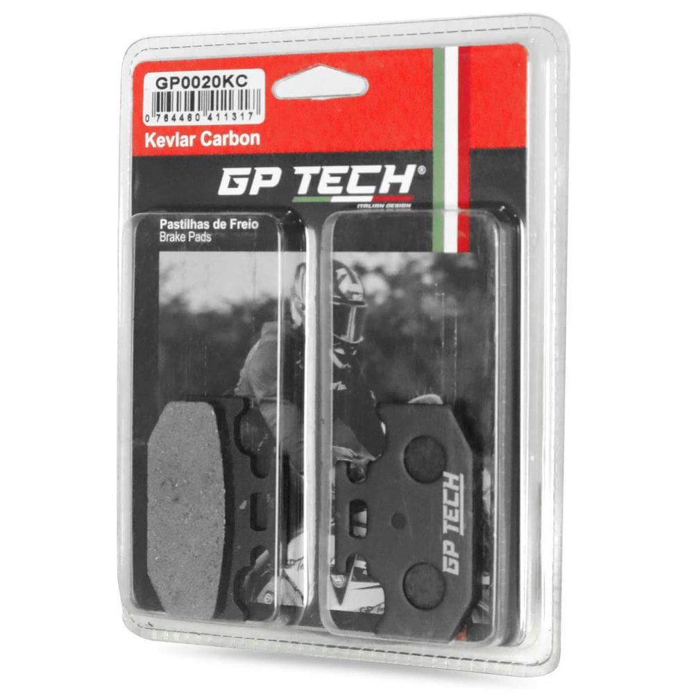 Pastilha Freio Traseira Gp Tech Fazer 250 Lander/Tenere 250 Crosser 150