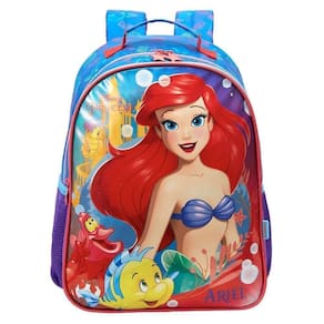 Mochila Costas 14 Disney Pequena Sereia Ariel Xeryus
