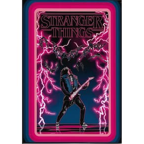 Quadro Stranger Things Rock-No