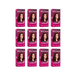 Coloração Biocolor Creme 5.59 Acaju Púrpura Deslumb - 12Un