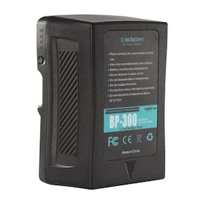 Bateria V-Mount Bp-300 Broadcast 300Wh / 14.8V Saídas Usb E