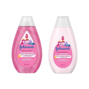 Kit Johnson 1 Shampoo 400Ml + 1 Cond 200Ml Gotas De Brilho