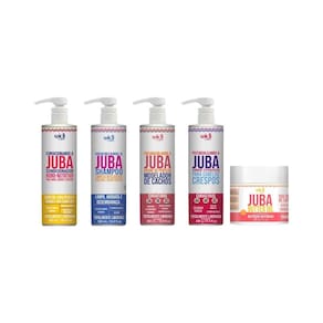 Kit Widi Care Juba Cond+Sh+Pentear Encar+Gommage+Masc Butter