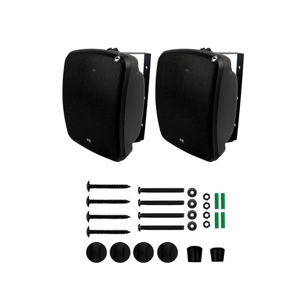 Par Caixa Acústica Passiva 6 K6 Preto Kaz Audio 400W Rms