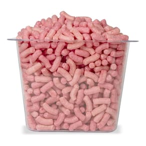 40 Litros Bio Pack Flocos Proteção Rosa Biodegradável Enchimento Caixa e Proteção de Produtos Frágeis
