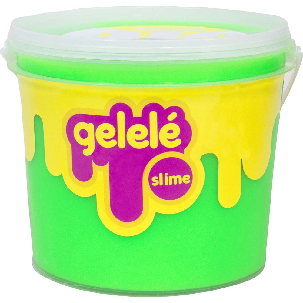 Slime Gelele Big Slime Balde Tradicional 1,5kg