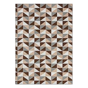 Tapete Jacquard Dallas 1,35 Cm X 2,00 Cm Caramelo