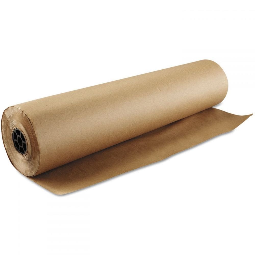 100 Metros Papel Kraft Pardo Monolúcido 80g Embalagem Embrulho 40cm Largura