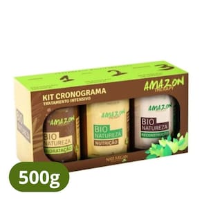Cronograma Capilar Profissional Amazon Therapy - 3X500G