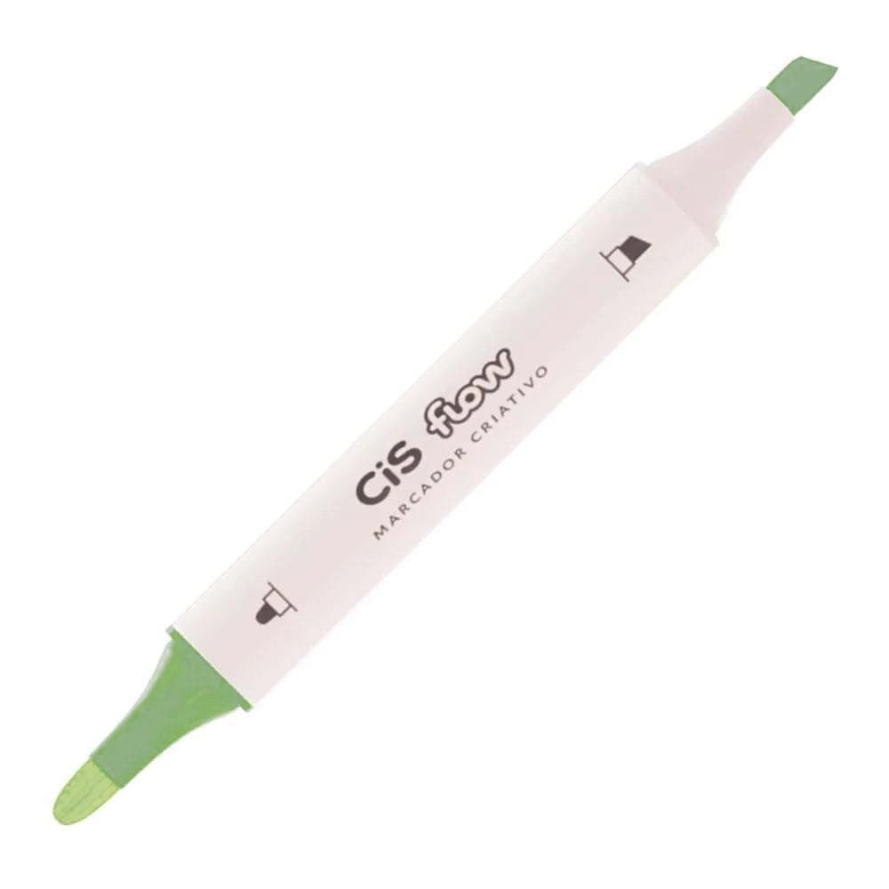 Marcador Criativo Cis Flow Verde Opaco Cis