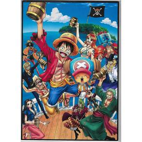 Quadro Piratas Do Chapéu De Palha Monkey D. Luffy-No