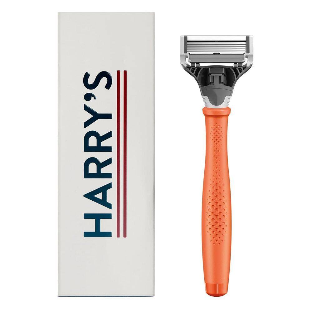 Harry`S Aparelho De Barbear Com 1 Recarga - Cor: Laranja