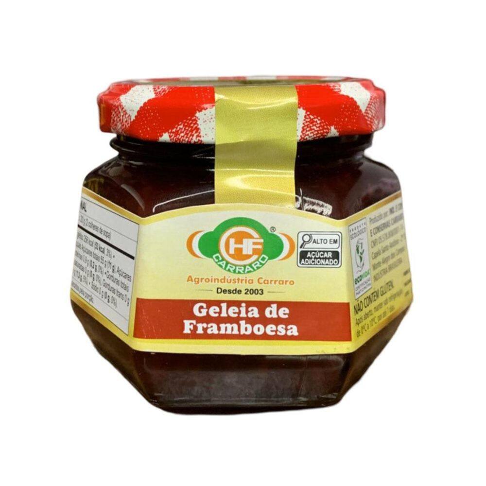 Geleia De Framboesa 180G Hf Carraro