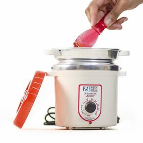 Aquecedor Cera Matic Junior Megabell Com Refil 400G Vermelho