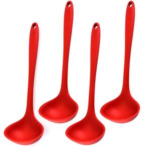 Concha De Silicone Vermelha Grande Kit 04 Un