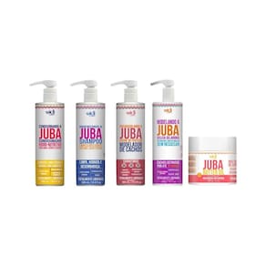 Kit Widi Care Juba Cond+Sh+Pentear Encar+Geleia+Masc Butter