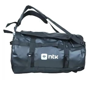 Mochila Duffle Bag 70L Preta Para Viagens Camping Nautika