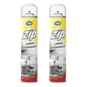 Kit Limpa Estofados Spray Zip Clean 300Ml / 251G Remove Seco