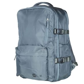Mochila Trip Ntk Para Viagens Poliéster 290D Cinza Cinza