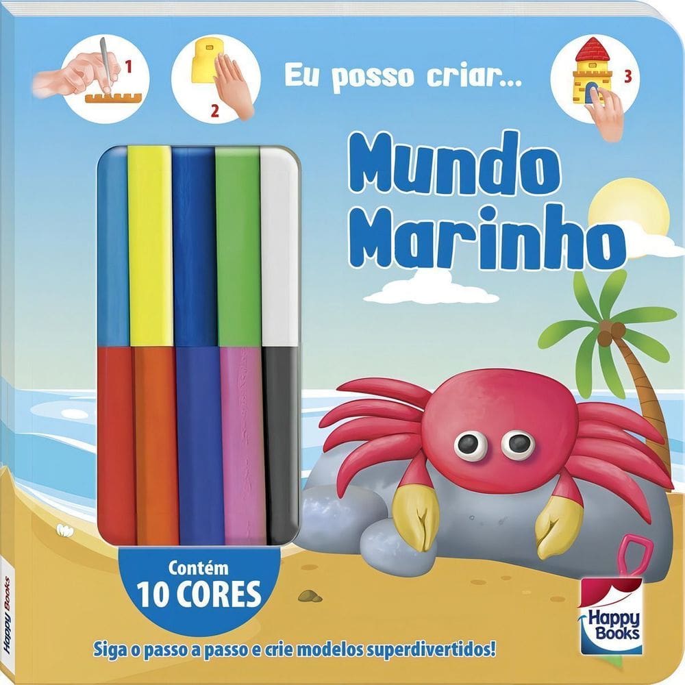 Criando Com Massinha! Mundo Marinho