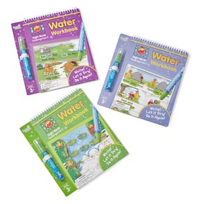 Conjunto de cadernos de trabalho de água hand2mind Bob Books Sight Words com 3 canetas