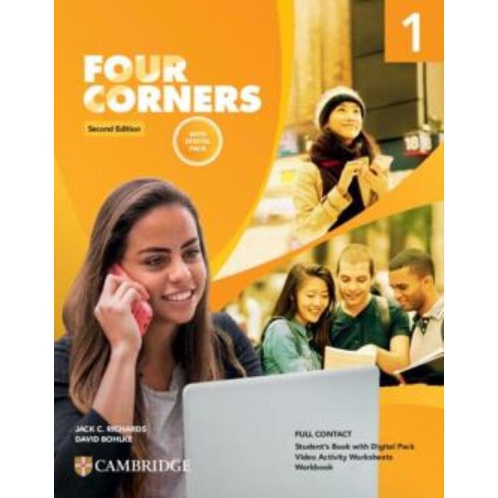 Four Corners Full Contact 1 With Digital Pack - 2Nd Ed