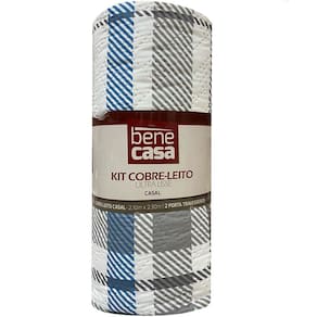 Kit Cobre Leito Casal Ultra Lisse Estampado 210x230cm