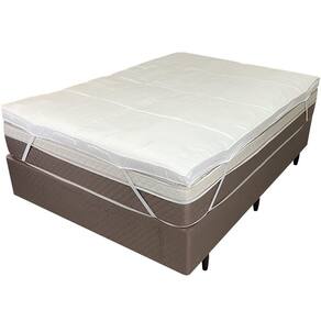 Pillow Top Queen Dupla Face 200 Fios 6cm 700g/m² 158x200cm