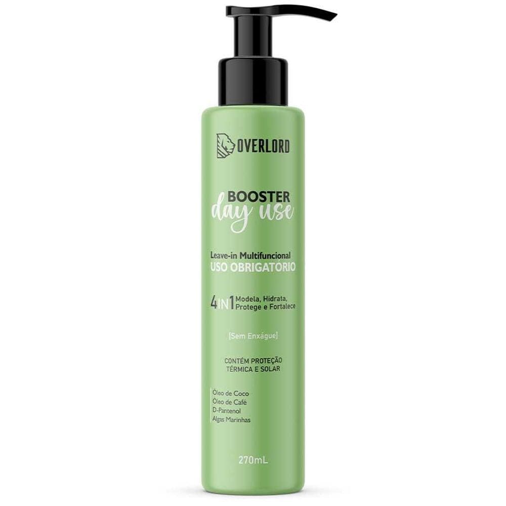 Booster Day Use Leave-In Com Proteção Térmica 270Ml Overlord
