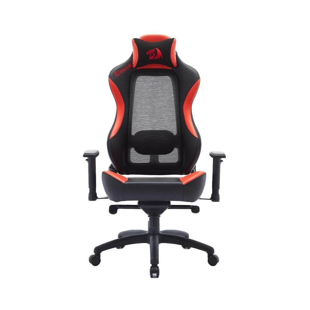 Cadeira Gamer Redragon Nero Mesh Preto E Vermelho