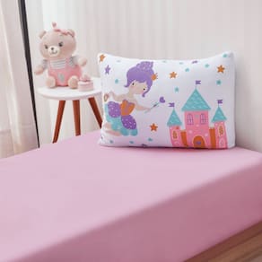 Jogo de Cama Kids Solteiro Infantil Malha 88x188x25cm
